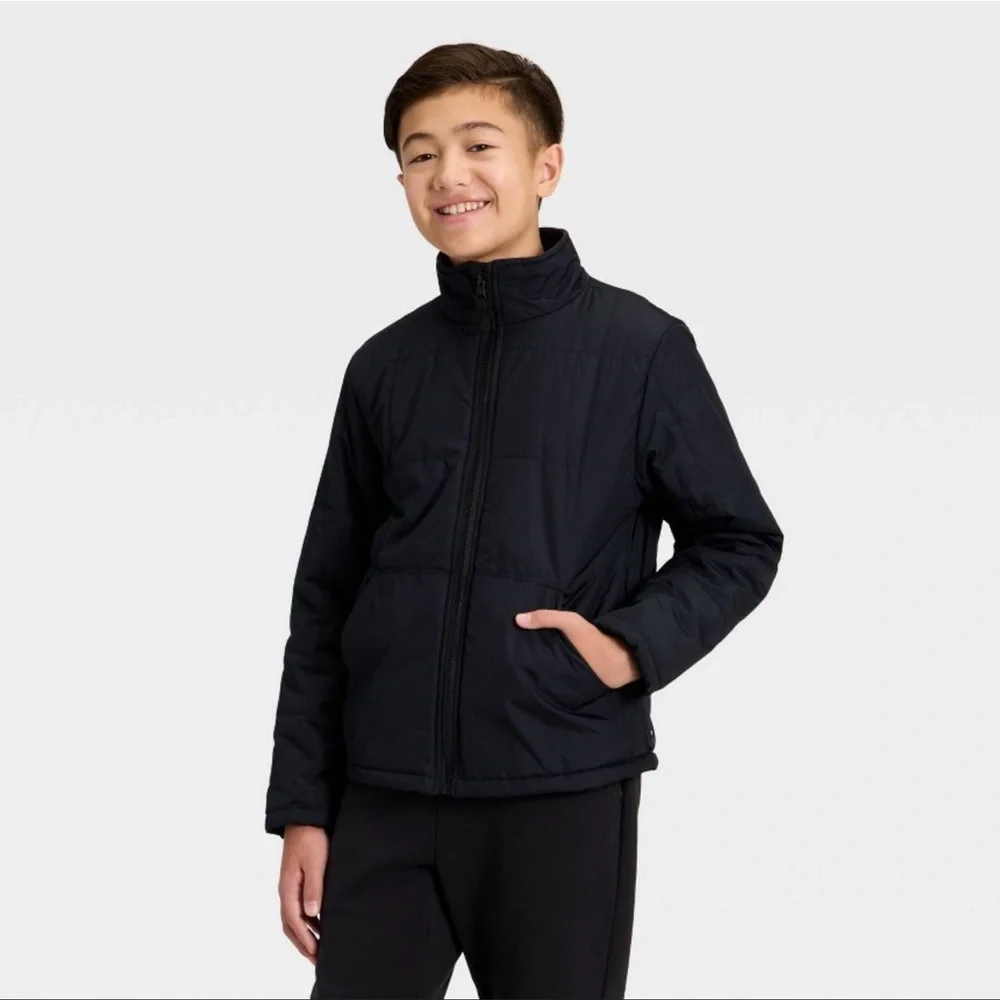 All In Motion Kids Snow Sport 3-in-1 Jacket - Gray Size Medium (8) NWT